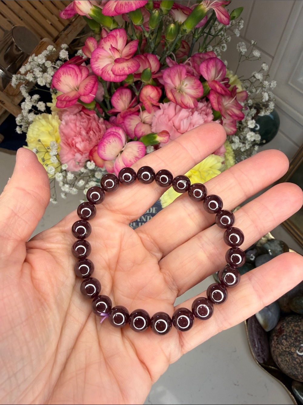 Star Garnet Bracelet: B1269
